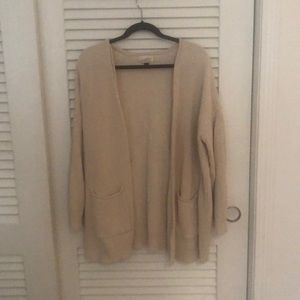 Cream Knitted Cardigan